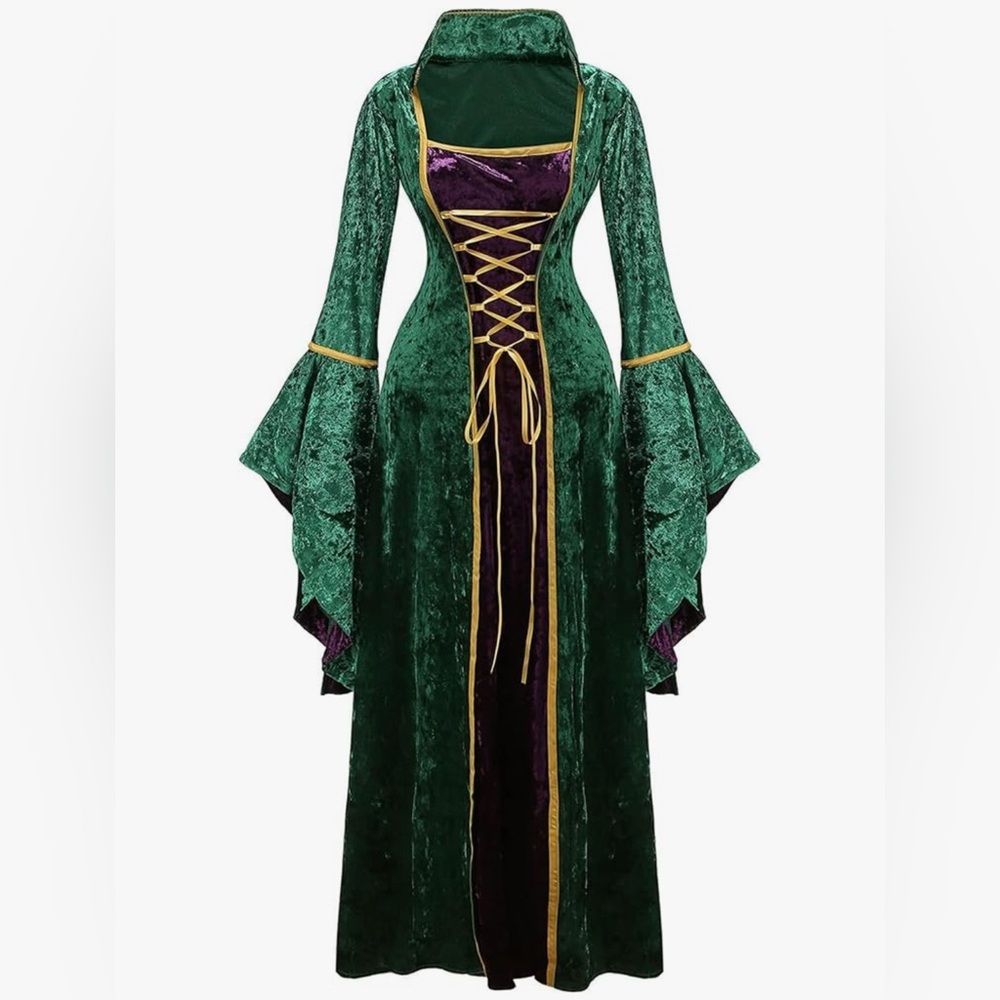 Winifred Sanderson Hocus Pocus Women Costume Dress - size L - Picture 1 of 6
